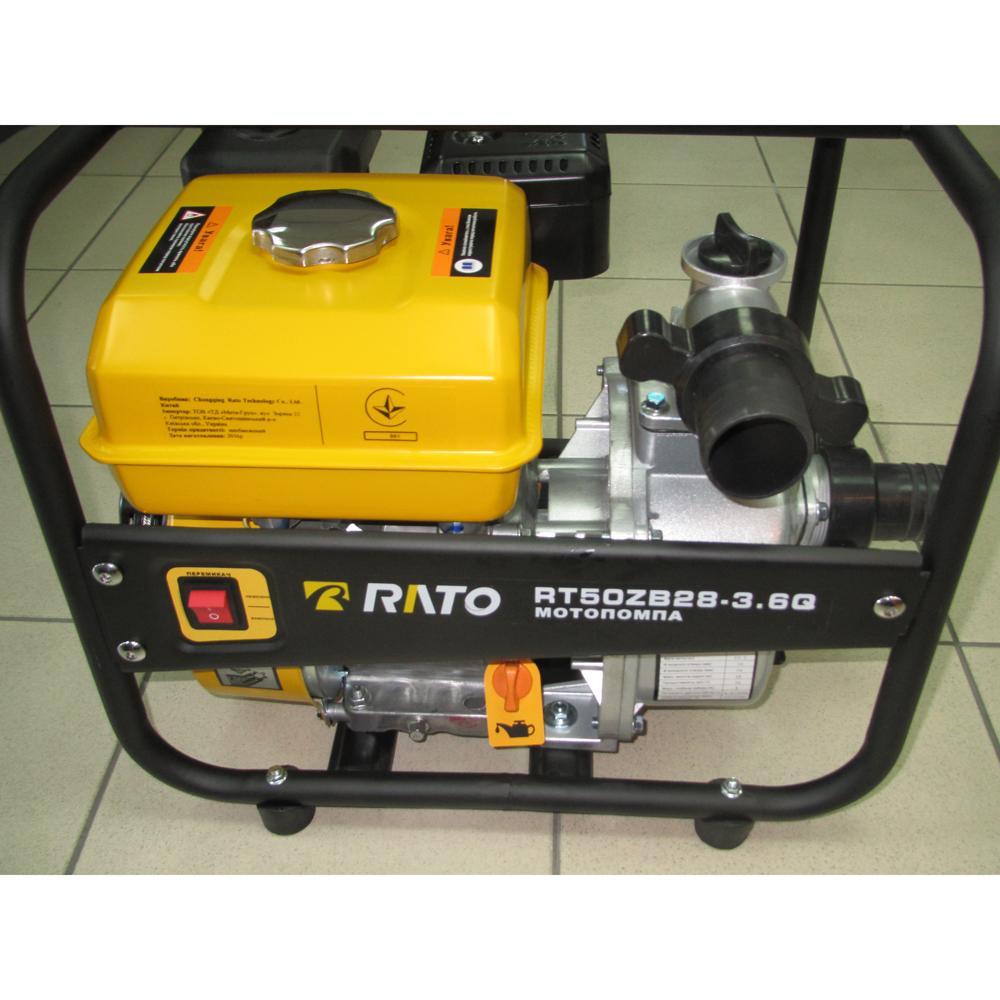 Мотопомпа для чистой воды Rato RT50ZB28-3.6Q